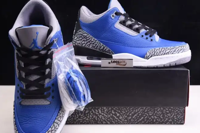 One Kick 'Varsity - Air 400 Retro Jordan 3 CT8532 Royal' 0518